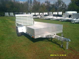 2026 Aluma 68x12  Aluminum Single Axle Utility 6812H-ESA-S-TG