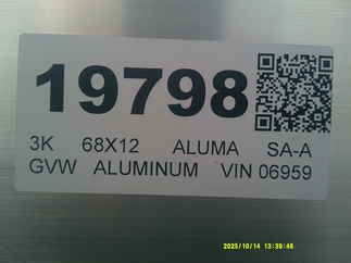 2026 Aluma 68x12  Aluminum Single Axle Utility 6812H-ESA-S-TG