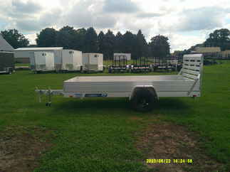 2026 Aluma 68x12  Aluminum Single Axle Utility 6812H-ESA-S-TG