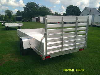 2026 Aluma 68x12  Aluminum Single Axle Utility 6812H-ESA-S-TG