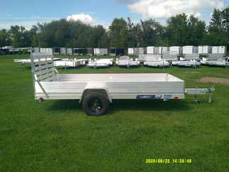 2026 Aluma 68x12  Aluminum Single Axle Utility 6812H-ESA-S-TG