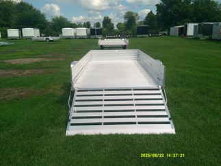 2026 Aluma 68x12  Aluminum Single Axle Utility 6812H-ESA-S-TG