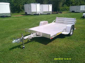 2026 Aluma 63x10  Aluminum Single Axle Utility 6310S-BT