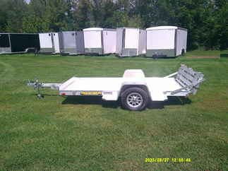 2026 Aluma 63x10  Aluminum Single Axle Utility 6310S-BT