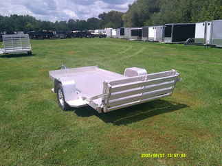 2026 Aluma 63x10  Aluminum Single Axle Utility 6310S-BT