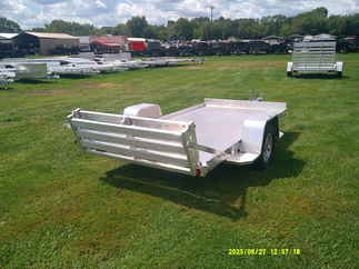 2026 Aluma 63x10  Aluminum Single Axle Utility 6310S-BT