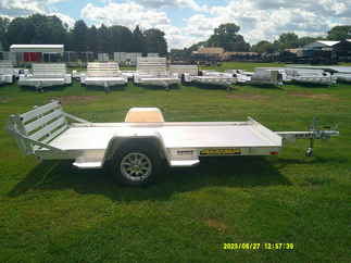 2026 Aluma 63x10  Aluminum Single Axle Utility 6310S-BT