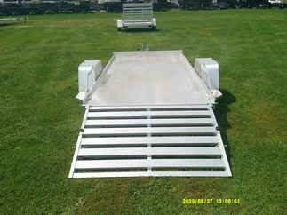 2026 Aluma 63x10  Aluminum Single Axle Utility 6310S-BT