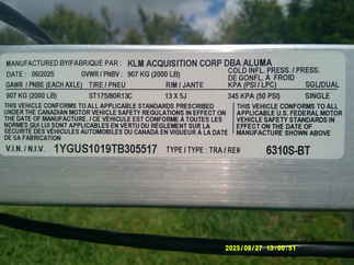 2026 Aluma 63x10  Aluminum Single Axle Utility 6310S-BT