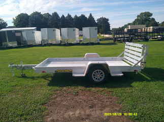 2026 Aluma 68x10  Aluminum Single Axle Utility 6810S-BT
