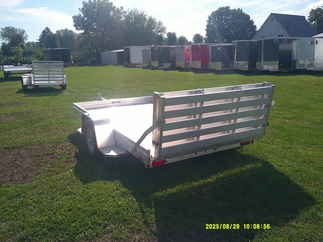 2026 Aluma 68x10  Aluminum Single Axle Utility 6810S-BT