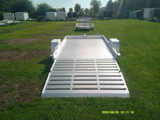 2026 Aluma 68x10  Aluminum Single Axle Utility 6810S-BT
