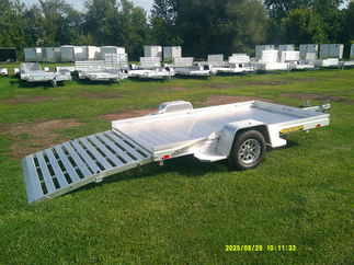 2026 Aluma 68x10  Aluminum Single Axle Utility 6810S-BT