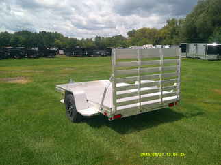 2026 Aluma 68x10  Aluminum Single Axle Utility 6810H-S-TG