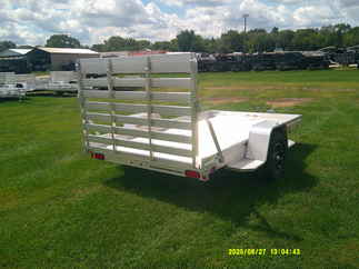 2026 Aluma 68x10  Aluminum Single Axle Utility 6810H-S-TG