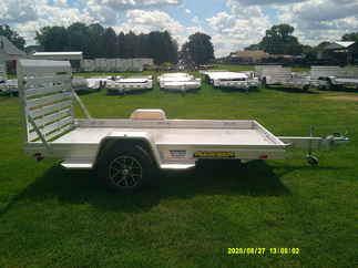 2026 Aluma 68x10  Aluminum Single Axle Utility 6810H-S-TG