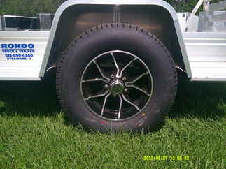 2026 Aluma 68x10  Aluminum Single Axle Utility 6810H-S-TG