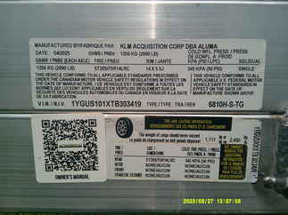 2026 Aluma 68x10  Aluminum Single Axle Utility 6810H-S-TG