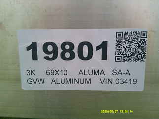 2026 Aluma 68x10  Aluminum Single Axle Utility 6810H-S-TG