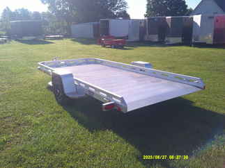 2026 Aluma 78x14  Aluminum Single Axle Utility 7814TILT-S-TR