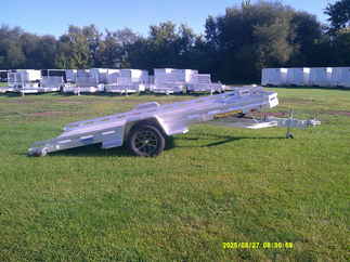 2026 Aluma 78x14  Aluminum Single Axle Utility 7814TILT-S-TR
