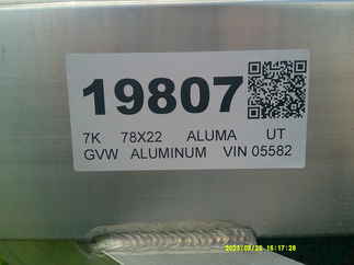 2026 Aluma 78x22  Utility 7822TA-EL-BT-RTD