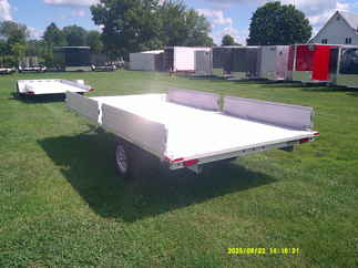 2026 Aluma 88x12.83  Aluminum Single Axle Utility A8812S-R