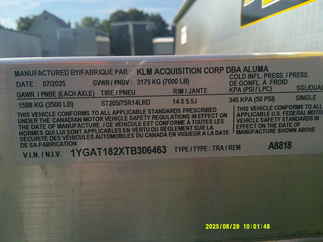 2026 Aluma 88x18  Utility A8818TA-EL-R