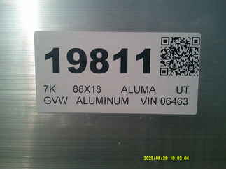 2026 Aluma 88x18  Utility A8818TA-EL-R