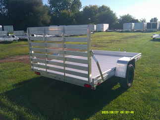 2026 Aluma 78x10  Aluminum Single Axle Utility 7810ESA-S-TG
