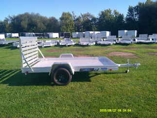 2026 Aluma 78x10  Aluminum Single Axle Utility 7810ESA-S-TG