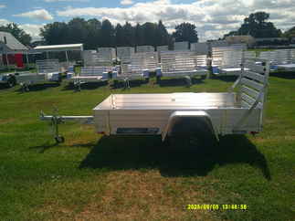 2026 Aluma 54x8  Aluminum Single Axle Utility 548ESA-S-TG