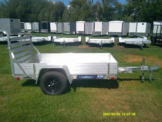 2026 Aluma 54x8  Aluminum Single Axle Utility 548ESA-S-TG