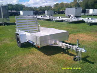 2026 Aluma 54x8  Aluminum Single Axle Utility 548ESA-S-TG