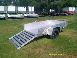 2026 Aluma 54x8  Aluminum Single Axle Utility 548ESA-S-TG