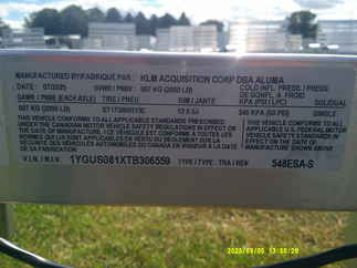 2026 Aluma 54x8  Aluminum Single Axle Utility 548ESA-S-TG