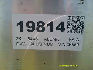 2026 Aluma 54x8  Aluminum Single Axle Utility 548ESA-S-TG