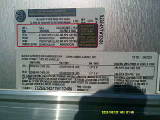 2026 Darkhorse 6x14  Enclosed Cargo DHW6X14TA35