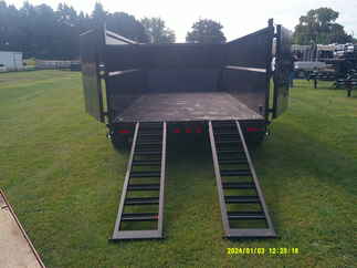 2026 PJ Trailer 83x14 DT Dump DT1J1492BSSK-SW04-VYGR
