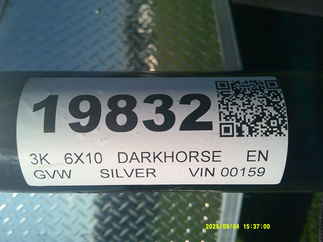 2026 Darkhorse 6x10  Enclosed Cargo DHW6X10SA30