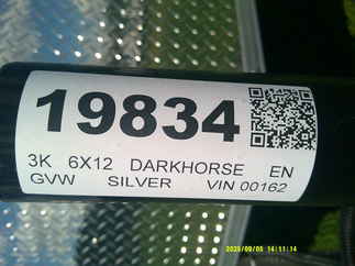 2026 Darkhorse 6x12  Enclosed Cargo DHW6X12SA30