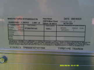 2026 Haul-About 6x12  Enclosed Cargo BCT612SA