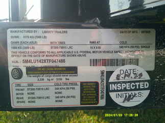 2026 Liberty 83x14  Utility LU7K83X14VC
