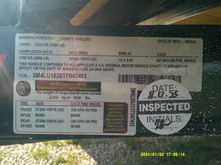 2026 Liberty 83x16  Utility LU7K83X16VC