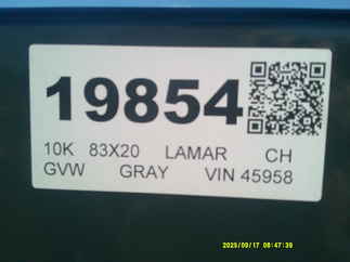 2026 Lamar 83x20  Car Hauler CC832025