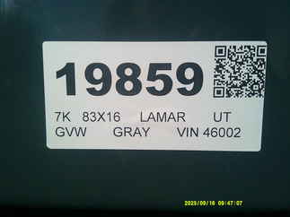 2026 Lamar 83x16  Utility UC831623