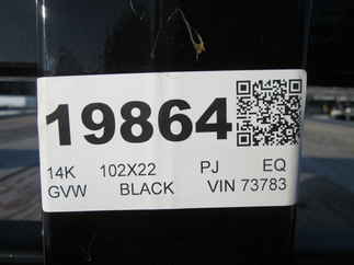 2026 PJ Trailer 102x22 B6 Equipment B6J2272BSDK-SF03