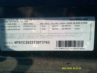 2026 PJ Trailer 83x20 CE Car Hauler CEJ2052BSNK