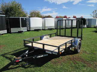 2026 PJ Trailer 77x10 U7 Single Axle Utility U721031DSGK