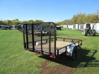 2026 PJ Trailer 77x10 U7 Single Axle Utility U721031DSGK